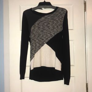 Black Patterned Sweater